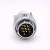 9 Pin Straight Connector P24 Male Plug for Cable