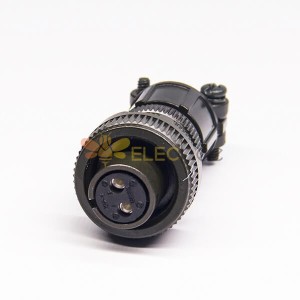 MS3106A12S-3S Cannon Plug 2 * 16 Pin de soldadura Recto Conector circular 5pcs