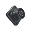 MS3102A14S-6S MIL-DTL-5015 Series Box Mount Receptacle 6 Contacts Solder Socket أنثى دائرية موصل 5 قطعة