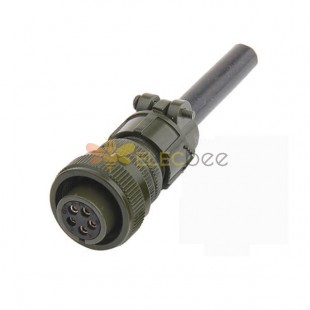 MS3108A14S-5S Military Series Right Angle Plug 5 Contacts Soude Socket Circular Connector