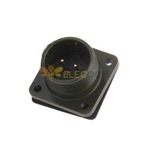 MS3102A16S-4P Olive Box Receptacle Clase A Tamaño 16S 2 *16 Conector de contacto de soldadura