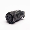 MS3106A18-10S Cable Plug 4 Pin Straight Thread Connector for AWG12