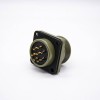 MS 5015 Circular Connector Size 20 Straight 8 Pin Square Flange Male Socket Female Plug