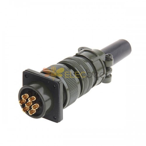 MS3106A20-15S Metal Circ Str Plug Class A Size 20 7 pin12 Solder Socket Contact Connector 5pcs