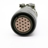 MS3106A20-27S 20-27 Insert Arrangement 20 Shell Size 14 Contacts Threaded Coupling Solder Termination Connector 5pcs