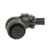 MS3108A20-15S 5015 Série Angle droit 7 Contacts Soude Socket Female Plug Circular Connector