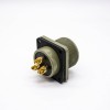 MS5015 Connector 3 Pin Straight Size 20 Square Flange Male Socket Female Plug Male Socket