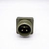 MS5015 Connector 3 Pin Straight Size 20 Square Flange Male Socket Female Plug