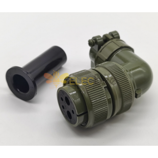  90 Degree Right Angle Plug MS3108A22-12S Circular Connector