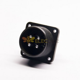 高品質耐用防水航空插頭MS3102A22-22P方盤插座接插件-兼容DDK 5pcs