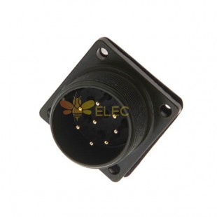 MS3102A22-23P Receptáculo de caja Clase A Tamaño 22 8 * 12 Conector de contacto de pasador de soldadura