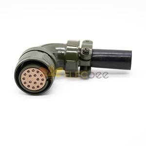 MS3108A22-23S 8 Pin Right Angle Plug Conector Militar