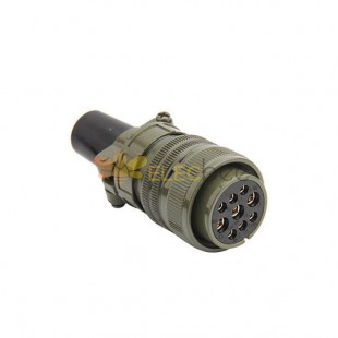 MS3106A24-11S Female Plug 9Pin Solder Male Socket Cable Terminal Connectors