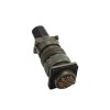 MS3106A24-28S Cable Plug 24 Pin Straight Thread Connector for AWG16