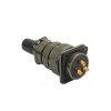 MS3102A28-3P MIL-DTL-5015 panel mount plug 3 pin connector