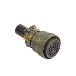 MS3106A28-11S Circular MIL Spec Connector 22P Straight Plug Connector