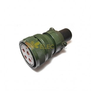 MS3106A32-17S Straight Military 5015 Circular 4 POS Solder Cable connector 5pcs 