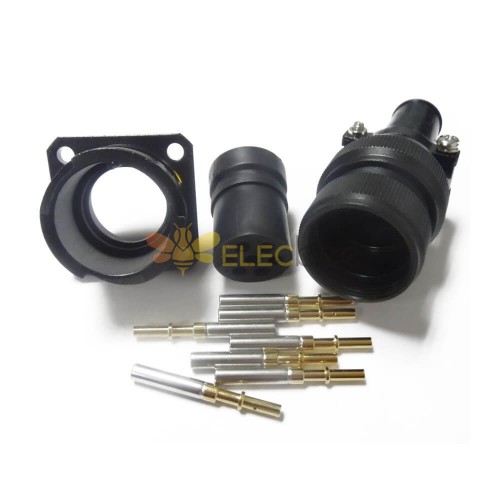 JL Socket Female Traction Motor Connector Pannello Mount 7 Pin 180 Degree Bayonet Coupling American-Standard