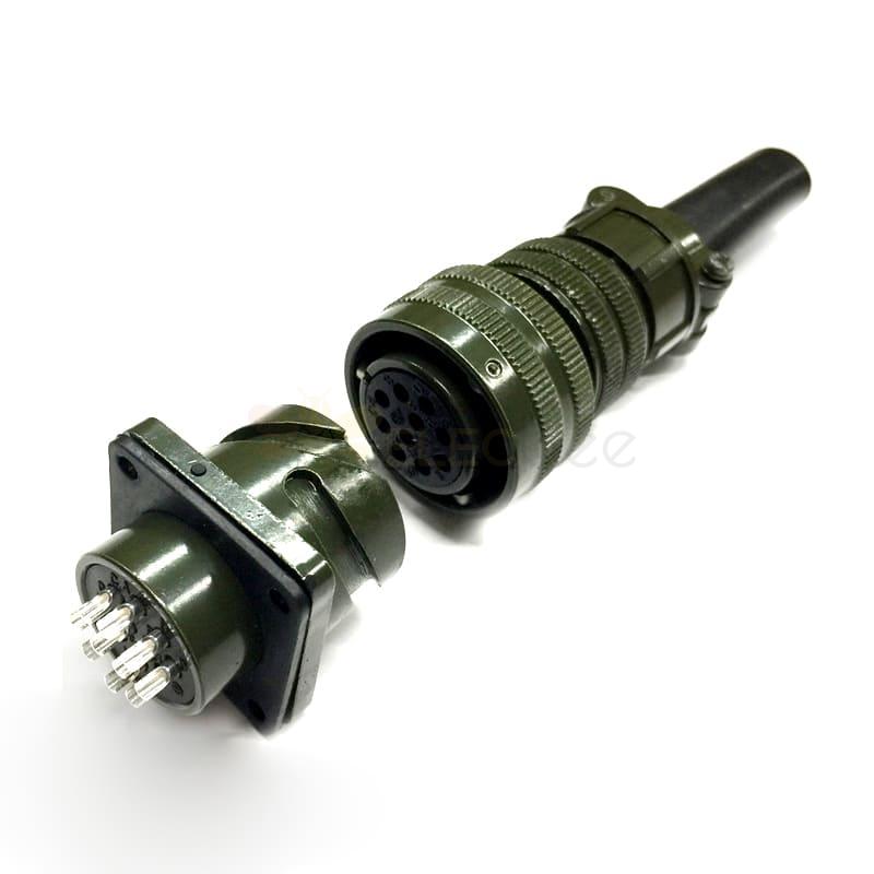 Military Spec Connectors Bayonet Series 3106A18-19 3102A18-19 Male and female 10 Pin Military Connector