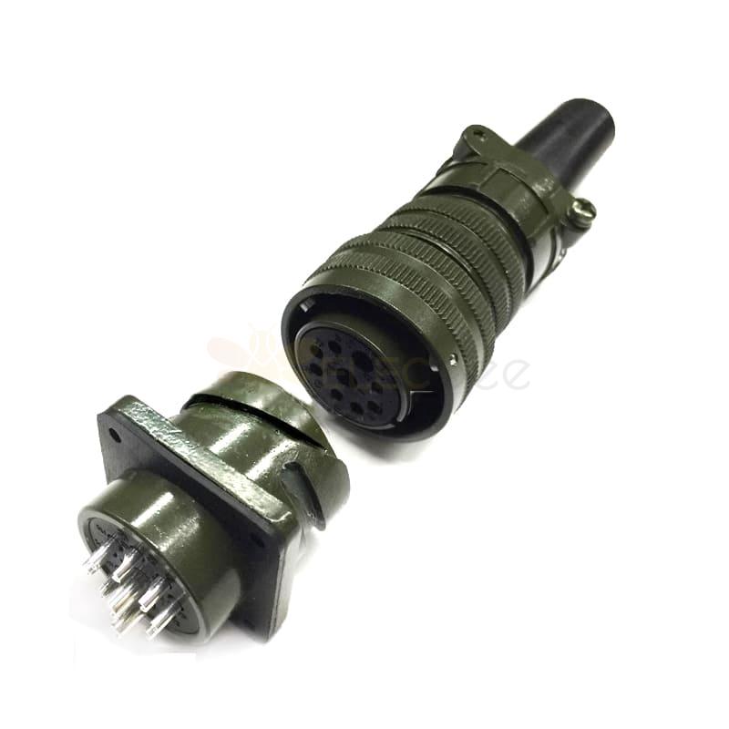 Militärspezifische Steckverbinder Bajonett-Serie MS3106A20-16 MS3102A20-16 9-Pin-Militärstecker und -buchse