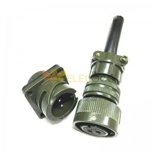 Military Spec Connectors Bayonet Series 3106A14S-9 3102A14S-9 Male and female 2 Pin Military Connector
