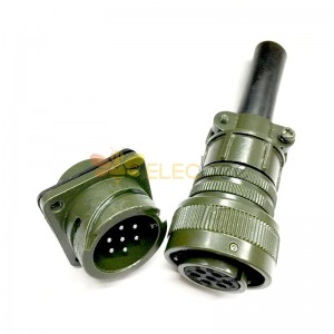 Military Spec Connectors Bayonet Series 3106A16S-1 3102A16S-1 Male and female7 Pin Military Connector