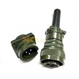 Military Spec Connectors Bayonet Series 3106A16S-10 3102A16S-10 Male and female 3 Pin Military Connector