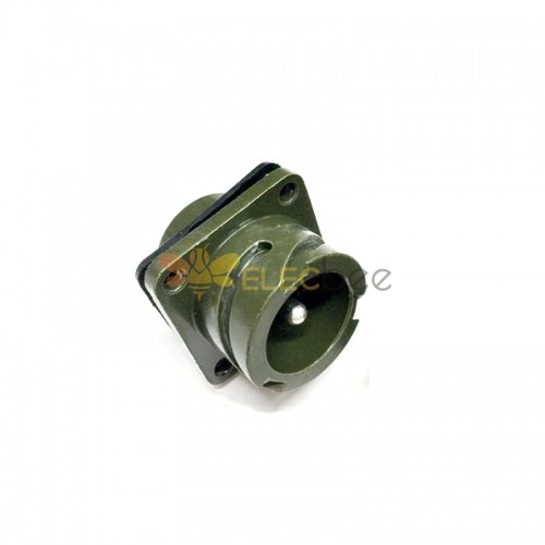 MS3102A14S-3 موصل دائري MIL-DTL-5015 Series Box Mount Receptacle 1 Contact Solder Pin Bayonet Connector