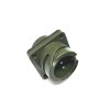 MS3102A14S-9 موصل دائري MIL-DTL-5015 Series Box Mount Receptacle 2 Contacts Solder Pin Bayonet Connector