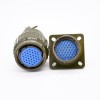 Male Y28M-37ZJ Diameter 28mm 37 Pin Air Plug Connector male-female for CNC Machinery