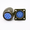 Y28M-7ZJ Military Gold Plated 7 Pins Male Socket Circular Connector