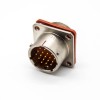 Y11P Plug&Socket 19Pin Panel Mount 14 Shell Size Aluminum alloy Female Butt-jiont Male Straight Bayonet Coupling Connector plug+socket plug+socket