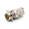 Male Female Connectors Y27F Plug&Socket 4Pin 18 Shell Size Panel Mount/cable Solder cup Straight Bayonet Coupling