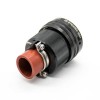 3 Pin Connectors 22 Shell Size Y50X Plug&Socket panel mount Solder cup Straight Bayonet Coupling Female Butt-jiont Male