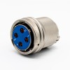 4 Pin Plug And Socket 22 Shell Size Female Butt-jiont Male Y50X Bayonet Coupling Solder cup cable Aluminum alloy Connector Spina Femminile