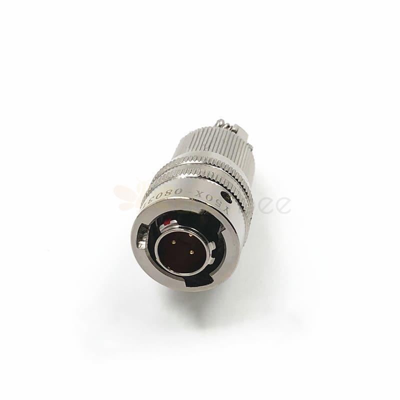 3芯航空插头座Y50X-0803TJ2 Y50X-0803ZK10连接器公母电缆接插件