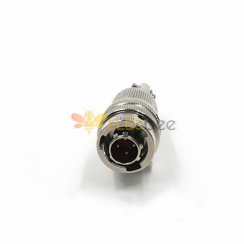 Y50X-0804TJ2 4 Pin Male Plug Aluminum alloy 8 Shell Size solder Bayonet Coupling Cable Connector