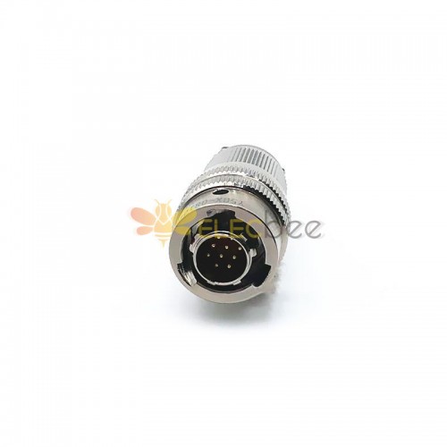Y50X-0810TJ2 10 Pin Male Plug Aluminum alloy 8 Shell Size solder Bayonet Coupling Cable Connector