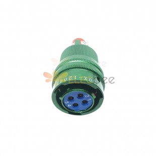 Y50X-1204TK2 4Pin Female Plug Aluminum alloy 12 Shell Size solder Bayonet Coupling Cable Connector