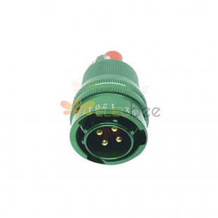 Y50X-1204TJ2 4Pin Male Plug Aluminum alloy 12 Shell Size solder Bayonet Coupling Cable Connector
