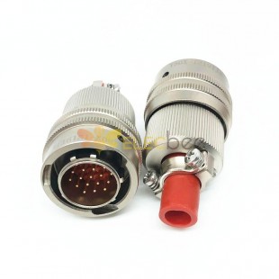 Y50X-1219TJ2 19Pin Male Plug Aluminum alloy 12 Shell Size solder Bayonet Coupling Cable Connector