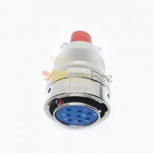Y50X-1608TK2 08Pin Female Plug Aluminum alloy 16 Shell Size solder Bayonet Coupling Cable Connector