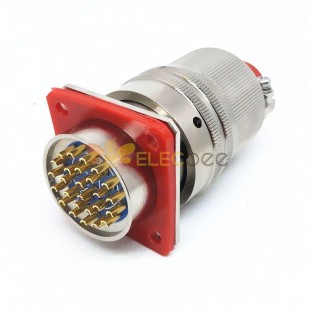 Электрические цилиндрические соединители Y50X-1626TK2 Y50X-1626ZJ10 26-контактный прямой штыковой соединительный кабель для припоя