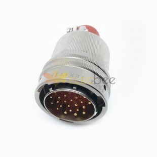 Y50X-1824TJ2 24Pin Male Plug Aluminum alloy 18 Shell Size solder Bayonet Coupling Cable Connector