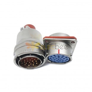 Электрические цилиндрические разъемы Y50X-1824TJ2 Y50X-1824ZK10 24-контактный прямой штыковой соединительный кабель для припоя