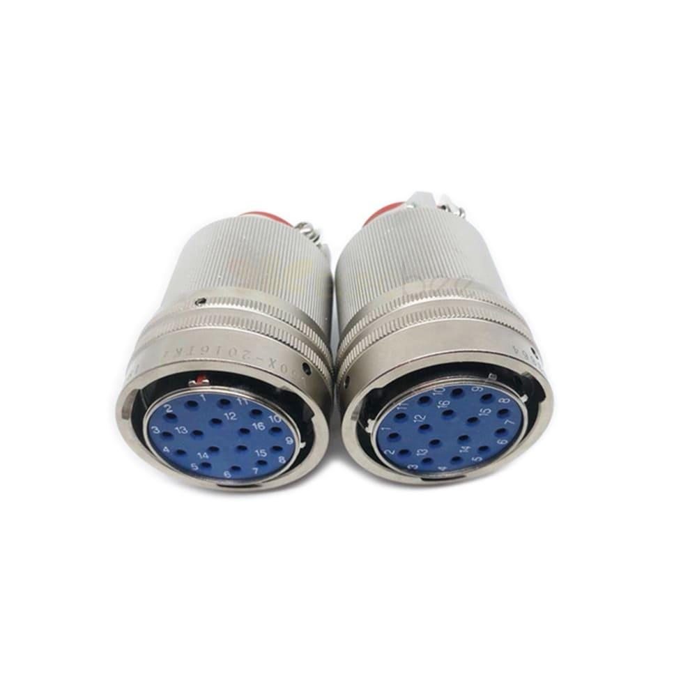 Y50X-2016TK2 16Pin Female Plug Aluminum alloy 20 Shell Size solder Bayonet Coupling Cable Connector