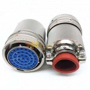Y50X-2041TK2 41Pin Female Plug Aluminum alloy 20 Shell Size solder Bayonet Coupling Cable Connector