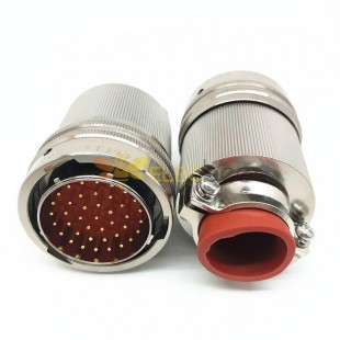 Y50X-2041TJ2 41Pin Male Plug Aluminum alloy 20 Shell Size solder Bayonet Coupling Cable Connector