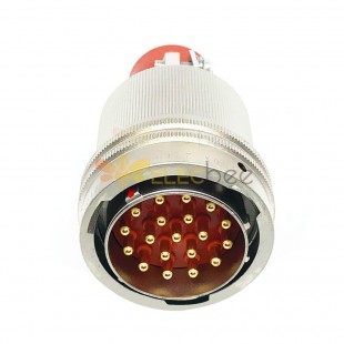 Y50X-2219TJ2 19Pin Male Plug Aluminum alloy 22 Shell Size solder Bayonet Coupling Cable Connector