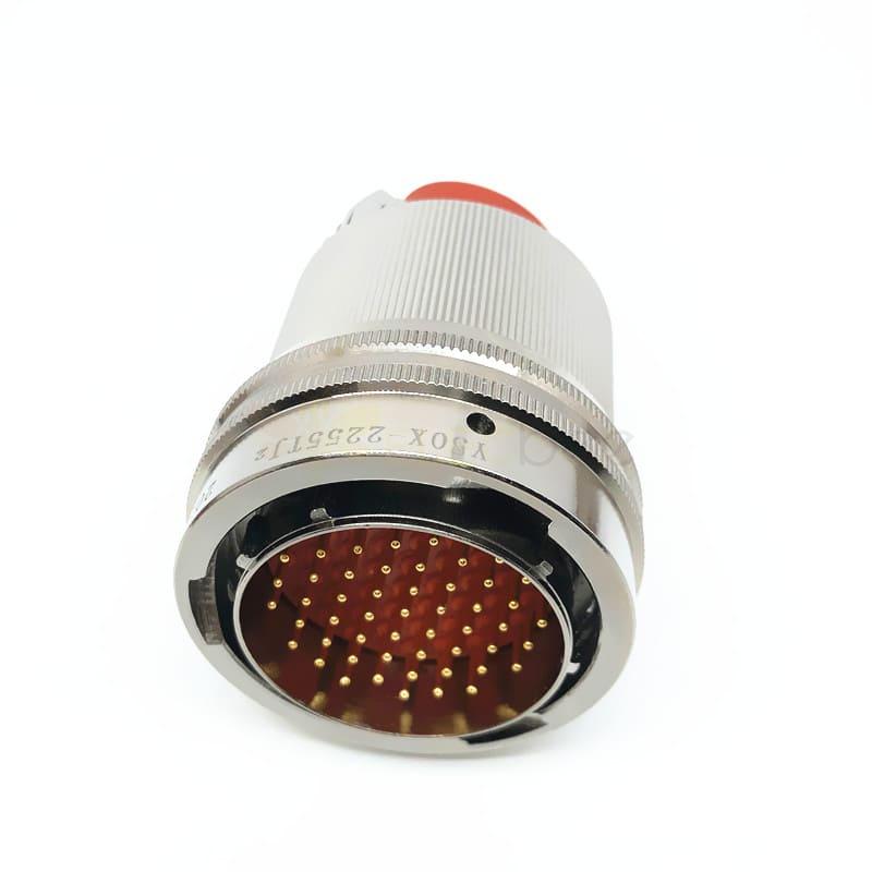 Y50X-2255TJ2 55Pin Male Plug Aluminum alloy 22 Shell Size solder Bayonet Coupling Cable Connector